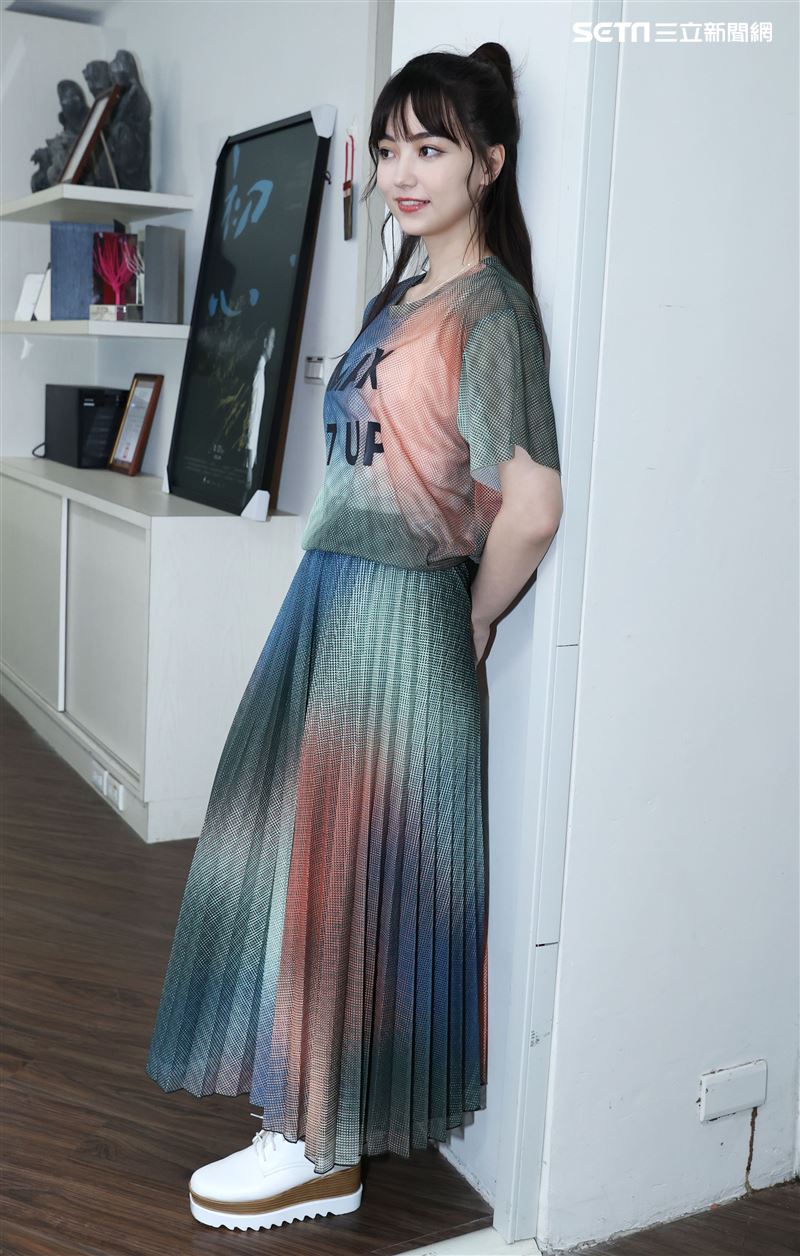 黑嘉嘉專訪。（記者邱榮吉/攝影）