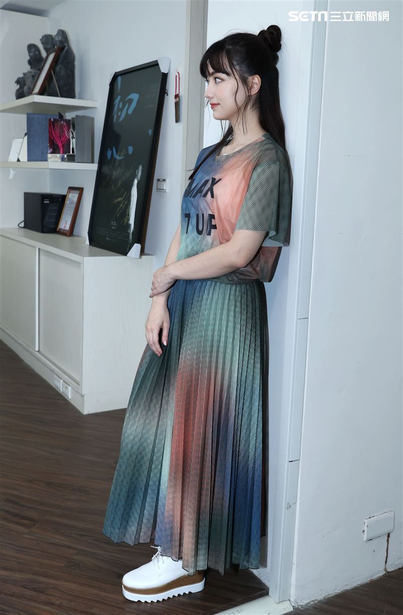 黑嘉嘉專訪。（記者邱榮吉/攝影）