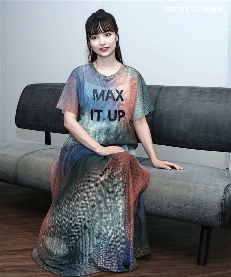 黑嘉嘉專訪。（記者邱榮吉/攝影）