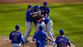 Alec Mills無安打比賽。(圖／美聯社／達志影像)
