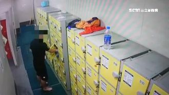 破壞蘆洲運動中心置物櫃　賊竊2萬5