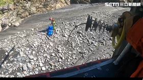 找到了！露營遭沖走盧父陳屍河床(圖/翻攝畫面)