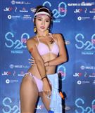 性感比基尼女郎辣椒chili。（記者邱榮吉/攝影）