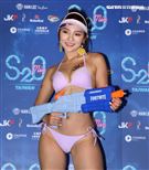 性感比基尼女郎辣椒chili。（記者邱榮吉/攝影）