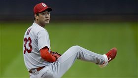 ▲金廣鉉7局6K無失分，勝投被搞掉。（圖／美聯社／達志影像）