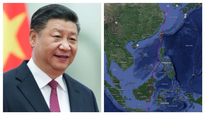 中共火箭飛過「台灣」　網譏：水鴛鴦