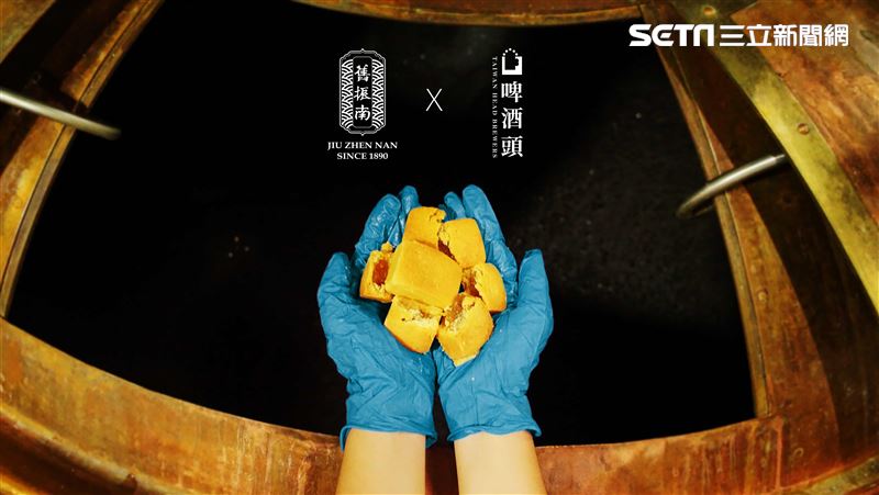 沒在開玩笑　整塊鳳梨酥加進啤酒裡…