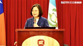 蔡英文出席「中美洲獨立199週年紀念酒會」。（圖／記者陳政宇攝影）