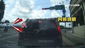 紅燈突倒車撞後車　駕駛：一人賠一半