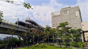 台中捷運可望年底通車，與台鐵交會的站點房價表現亮眼，圖為雙鐵會合的松竹站（圖／台灣房屋提供）