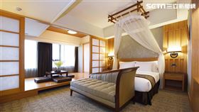 P.Seven創辦人潘雨晴，與福容大飯店花蓮店獨家合作，將經典茶香水「茗」結合經典房型-和洋客房，打造「調香師的寓所 台灣茶香水主題房」（圖／福容花蓮店提供）