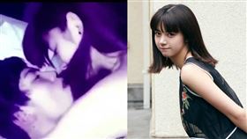 網上瘋傳疑似依來沙的不雅性愛片。（圖／翻攝自推特）