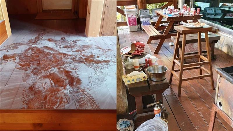 奧客拿滅火器亂噴搞破壞　民宿業氣炸