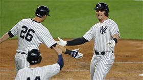 ▲洋基一壘手沃特（Luke Voit）敲出本季第18轟。（圖／美聯社／達志影像）