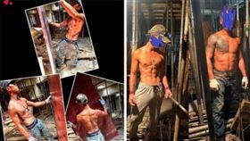 做工的人。（圖／翻攝自臉書社團《爆料公社》）