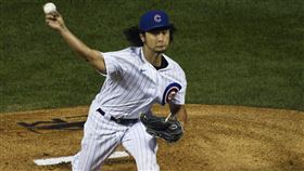 ▲小熊隊日籍強投達比修有。（圖／美聯社／達志影像）