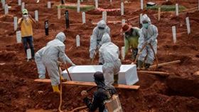 ▲印尼東爪哇掘墳者。（圖／翻攝自推特）