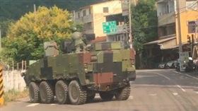 台中,大里,雲豹甲車,過彎,故障（圖／翻攝自臉書社團爆料公社）