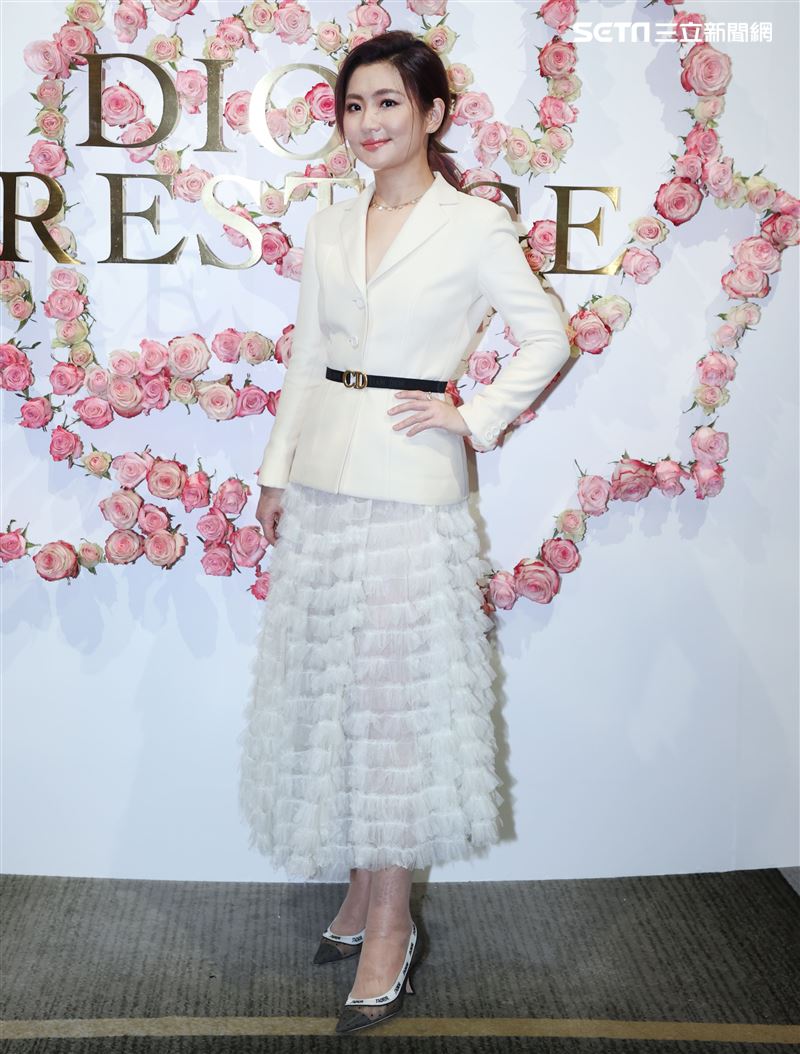 selina任家萱出席保養品發表會。（記者邱榮吉/攝影）