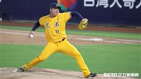 ▲中信兄弟先發投手廖乙忠。（圖／記者劉彥池攝影）