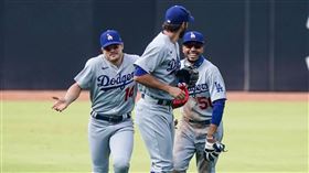 ▲道奇35勝率先晉級季後賽。（圖／翻攝自道奇推特）
