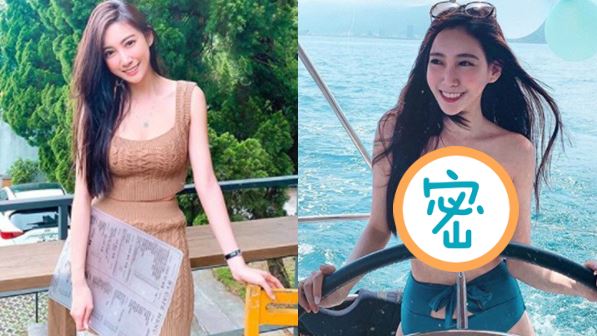 泳衣包不住了　超正空姐洩出兩粒雪乳