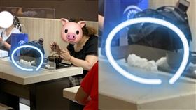 髒掉的紙巾拿來佔位。（圖／翻攝自爆怨公社）