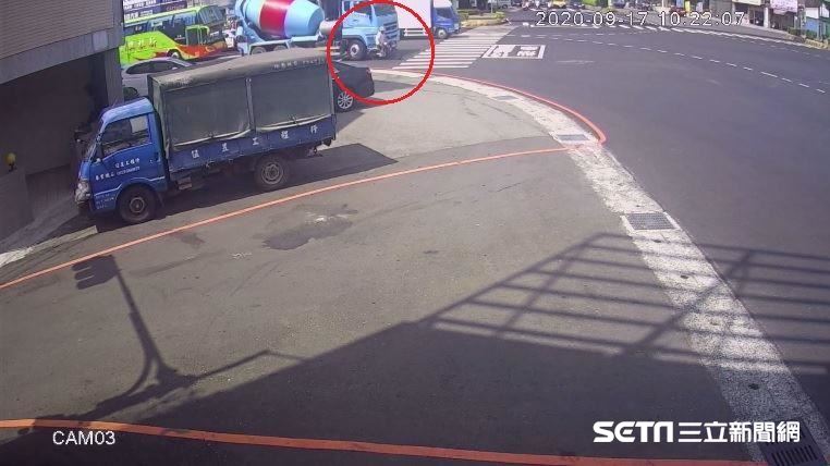 混凝土車輾斃8旬爺　駕駛：沒看到他