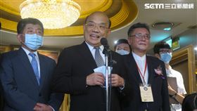 行政院長蘇貞昌。（圖／記者盧素梅攝影）