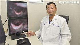 萬芳醫院耳鼻喉科主任洪士涵解析在內視鏡底下食物殘存在咽喉的狀況 