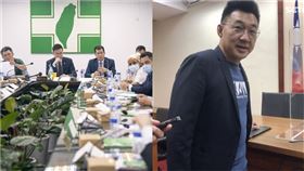 傳藍委因英文不好推遲AIT餐會，綠狠酸：有種專業叫翻譯（組合圖／翻攝臉書、資料照）