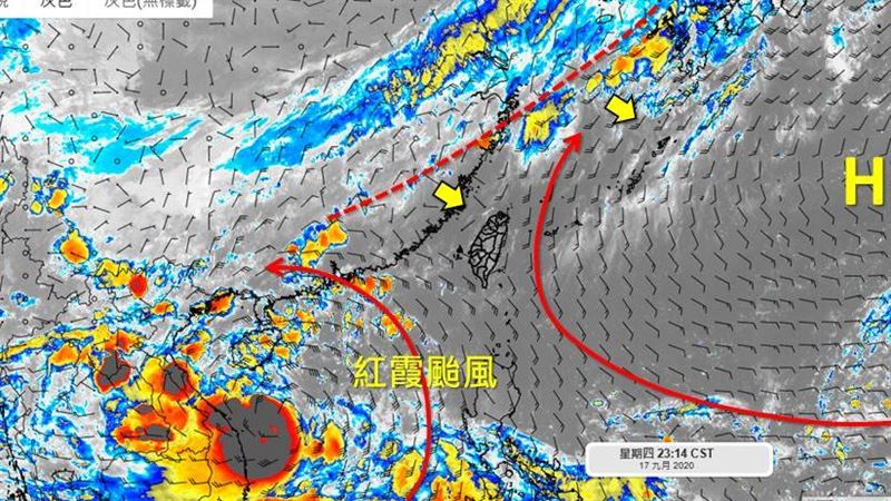 周末天氣變化！曝大雨熱區、颱風動態