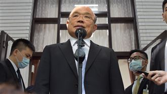 美議員呼籲美台建交　蘇貞昌正面回應