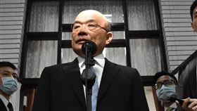 蘇貞昌受訪（圖／記者李國綸攝影）