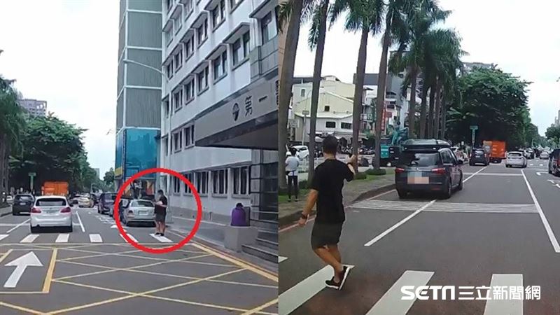 行人拍未禮讓車　他曝直擊畫面引熱議