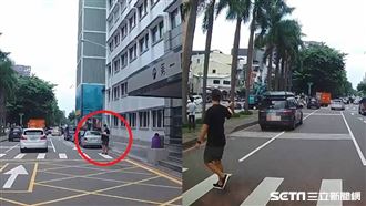 行人拍未禮讓車　他曝直擊畫面引熱議
