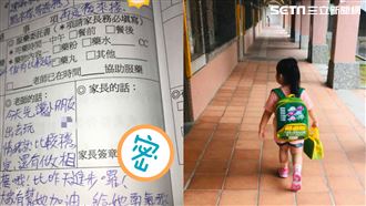 阿公簽聯絡簿太緊張…2字曝身分笑翻