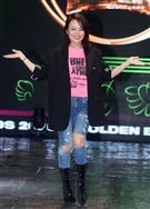 戴愛玲廣播金鐘彩排。（記者邱榮吉/攝影）