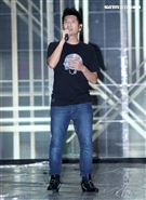 荒山亮廣播金鐘彩排。（記者邱榮吉/攝影）