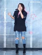 戴愛玲廣播金鐘彩排。（記者邱榮吉/攝影）