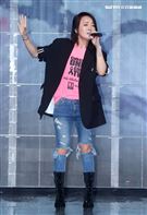 戴愛玲廣播金鐘彩排。（記者邱榮吉/攝影）