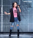 戴愛玲廣播金鐘彩排。（記者邱榮吉/攝影）