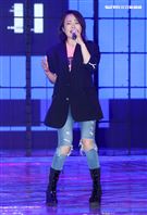 戴愛玲廣播金鐘彩排。（記者邱榮吉/攝影）