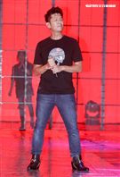 荒山亮廣播金鐘彩排。（記者邱榮吉/攝影）