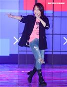 戴愛玲廣播金鐘彩排。（記者邱榮吉/攝影）