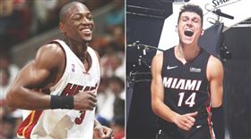 NBA／熱火「英雄哥」破韋德紀錄
NBA,季後賽,邁阿密熱火,Tyler Herro,Dwyane Wade,紀錄
翻攝自推特