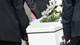 葬禮，喪禮，棺材。(圖/Pixabay)