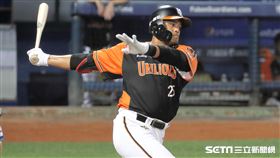 ▲統一獅一壘手鄧志偉。（圖／記者劉彥池攝影）