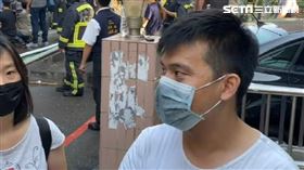 台中,東海商圈,氣爆,房東（圖／翻攝畫面）