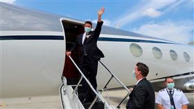 美國國務院主管經濟成長、能源與環境次卿柯拉克（Keith Krach）離台（圖／外交部提供）